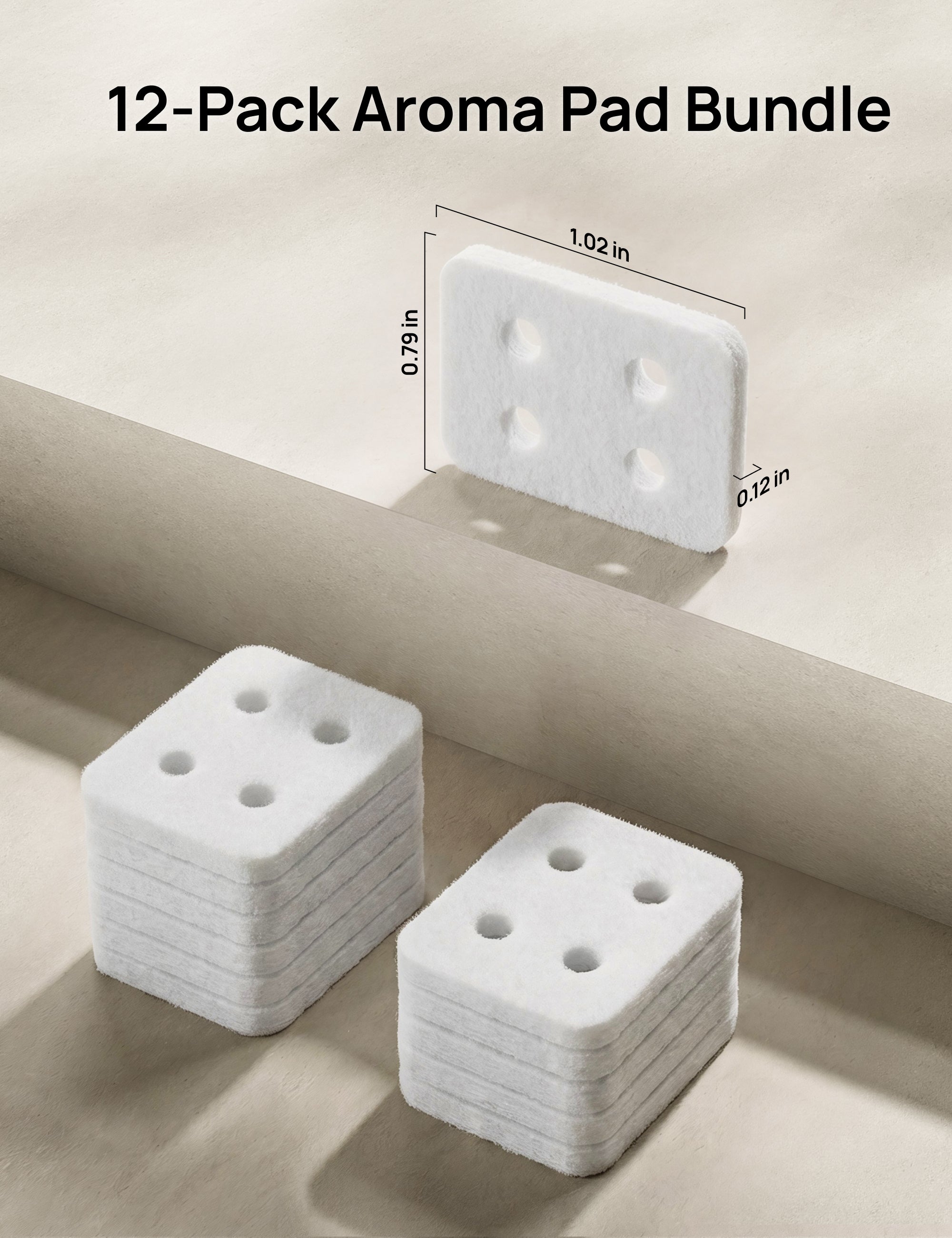 Air Purifier Aroma Pad For 338/338S Black/White