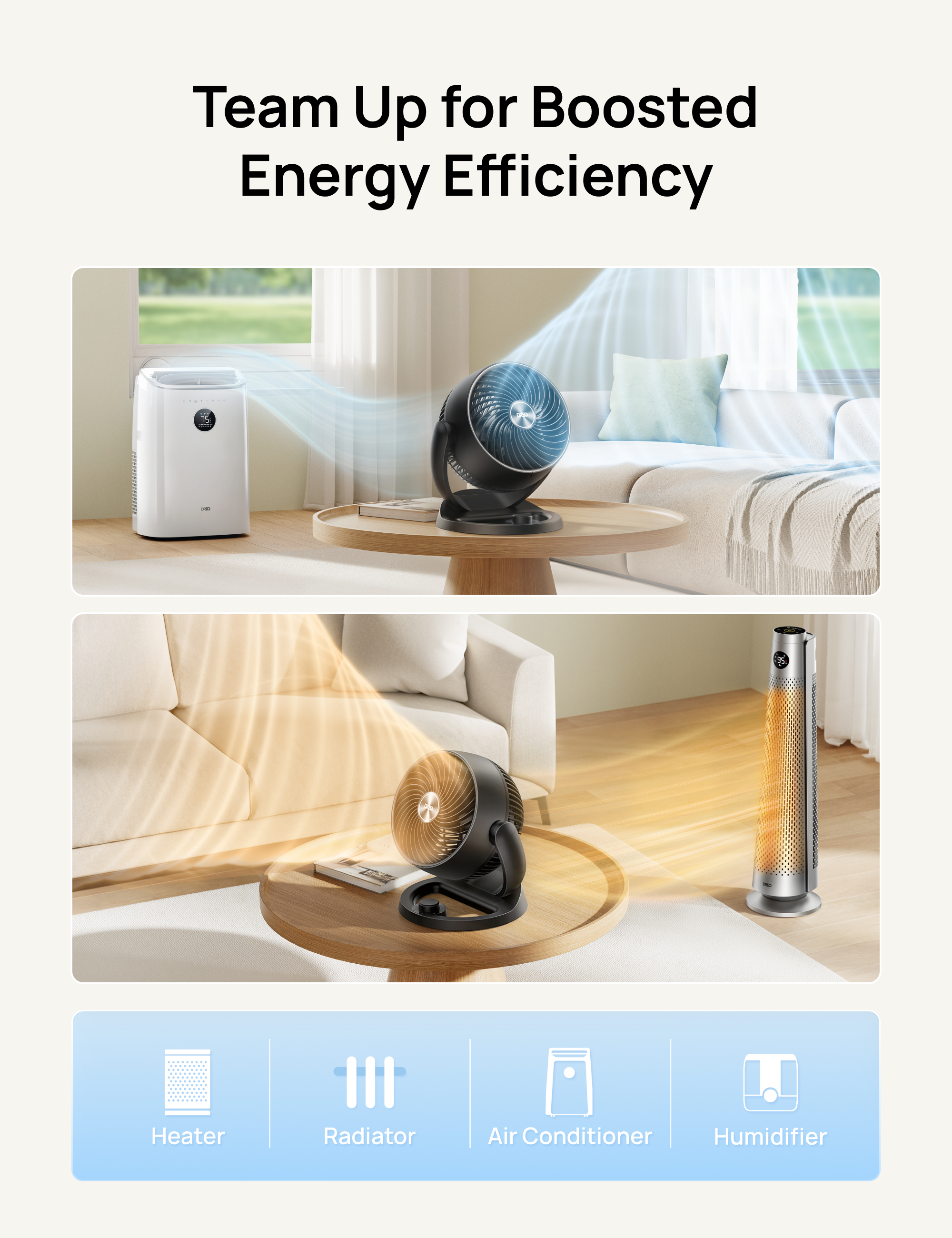 TurboPoly™ Table Fan 312