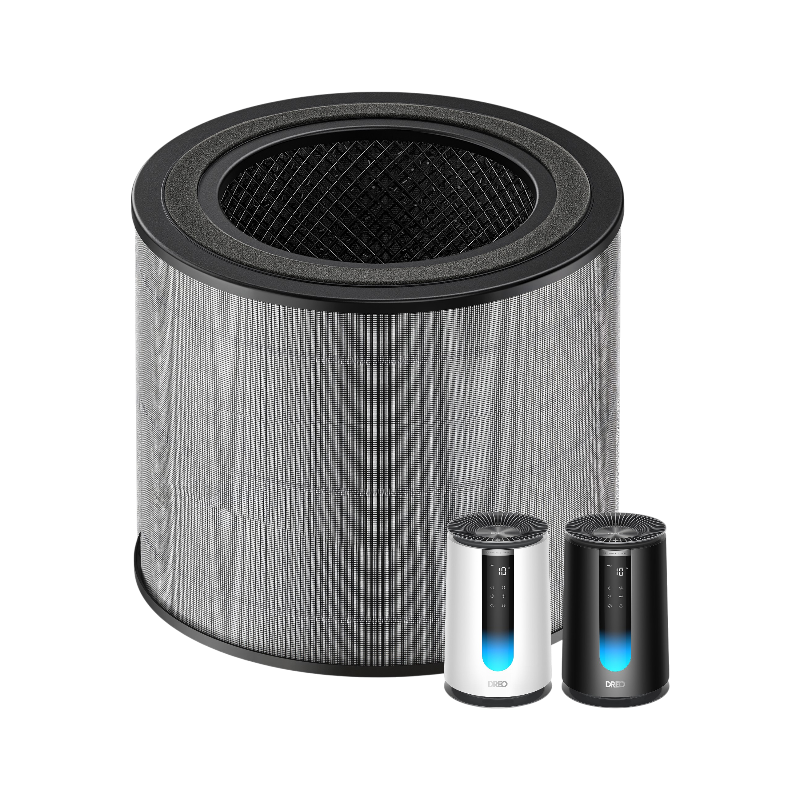 Air Purifier 3-in-1 HEPA Filter For 338/338S Black/White