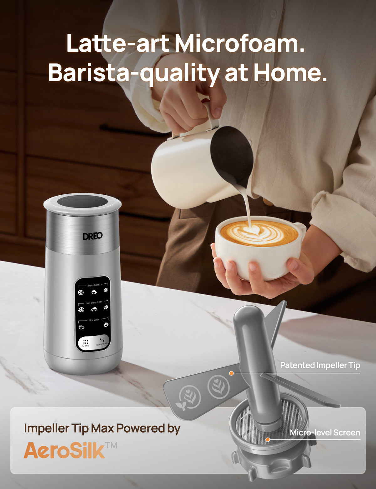BaristaMaker Air Frother