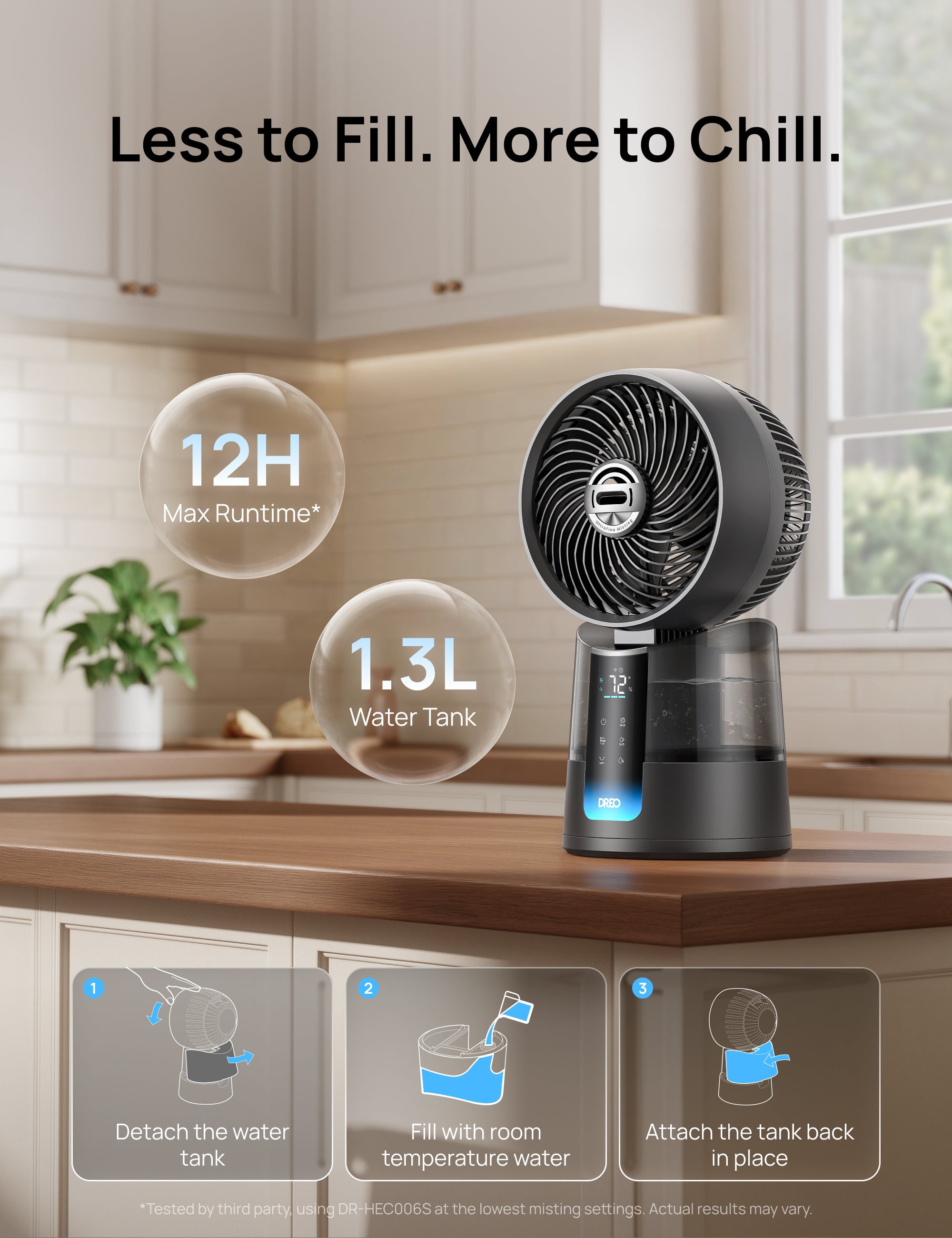 TurboCool™ Misting Fan 516S