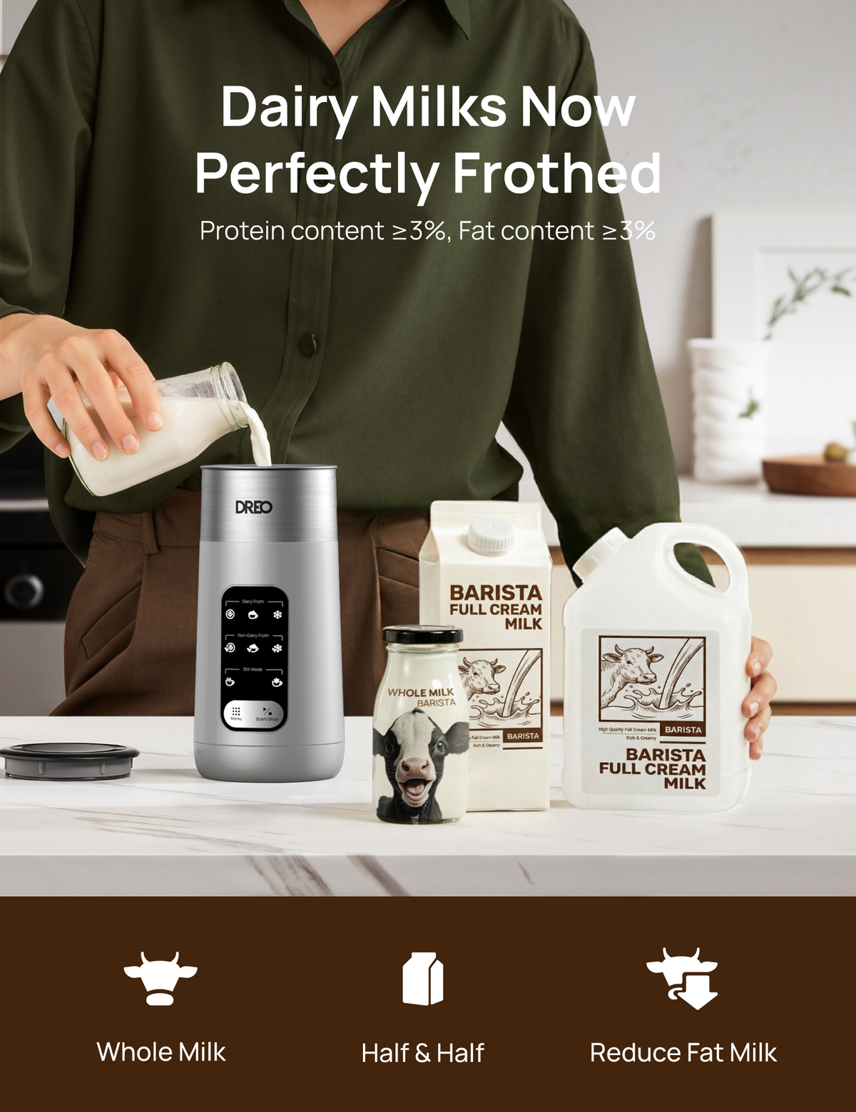 BaristaMaker Air Frother