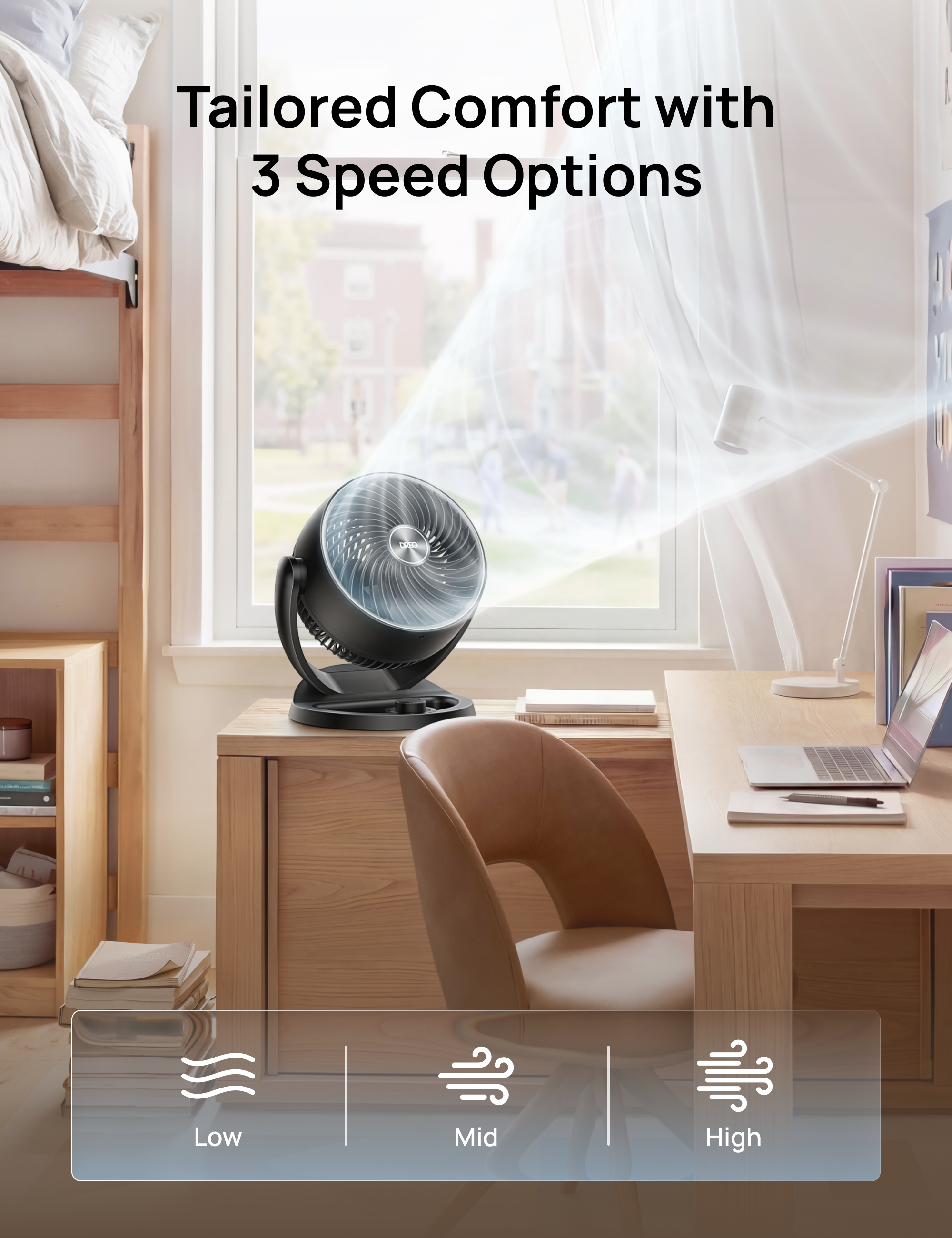 TurboPoly™ Table Fan 312