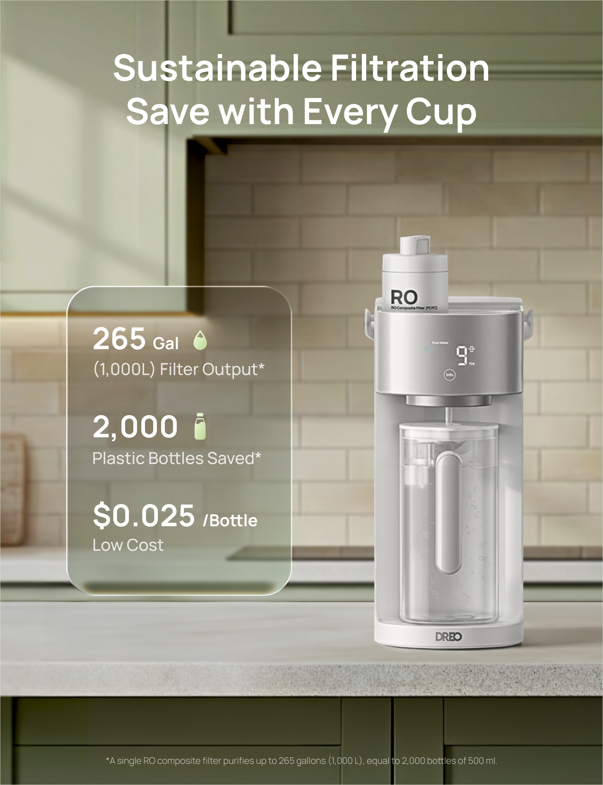 RO Water Filter 113 Replacement Filter 2-Pack